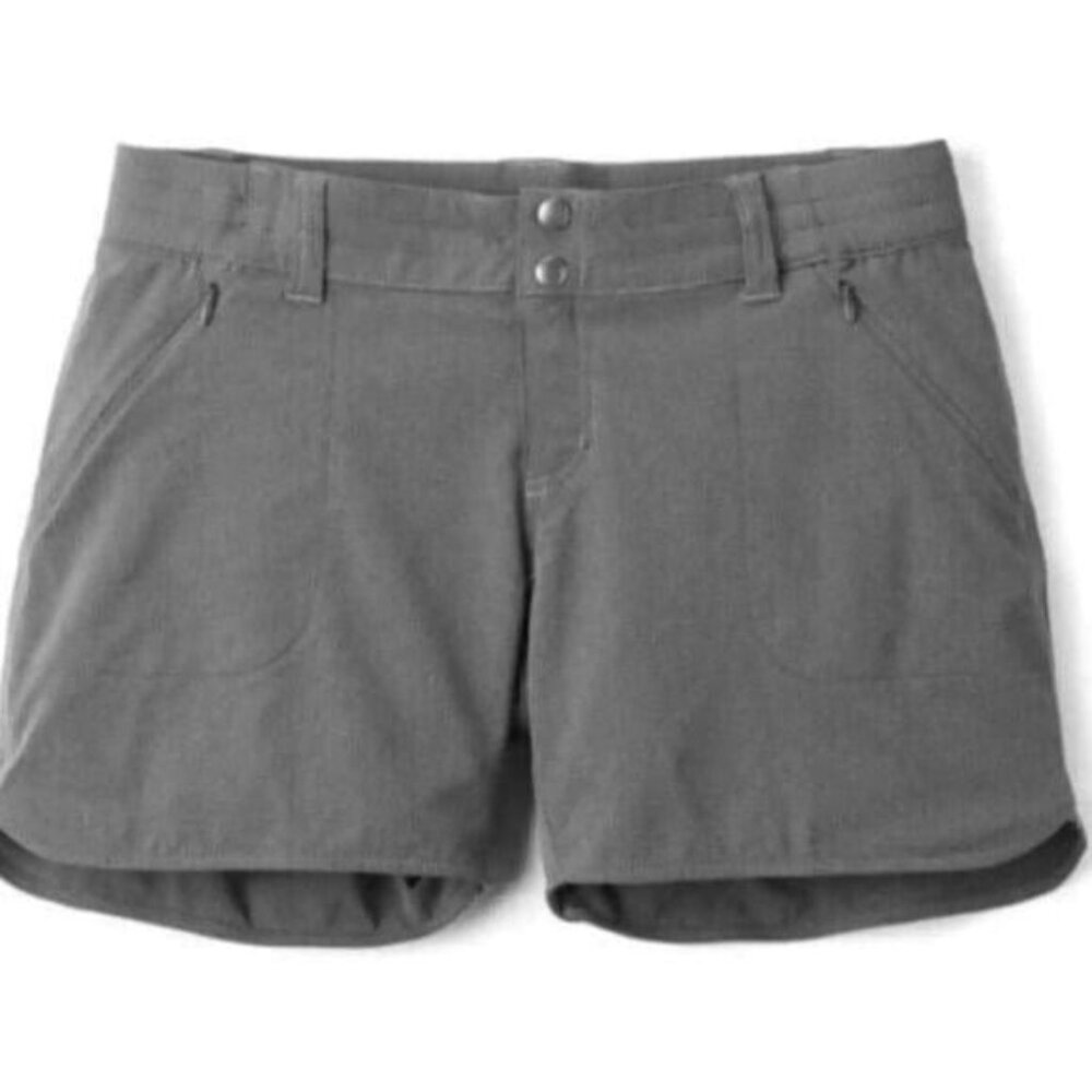 S1 KUHL Strattus 5” Shorts 2 Gray Pockets Hiking Athletic Ripstop
